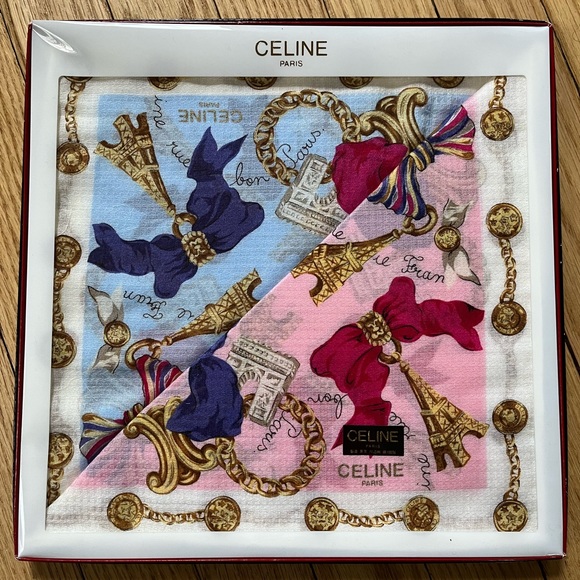 New Celine handkerchief gift set - Picture 1 of 3